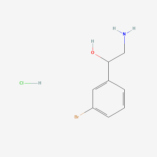 2-amino-1-(3-bromophenyl)ethanol;hydrochloride (CAS: 14615-28-2) - Related Chemical Product