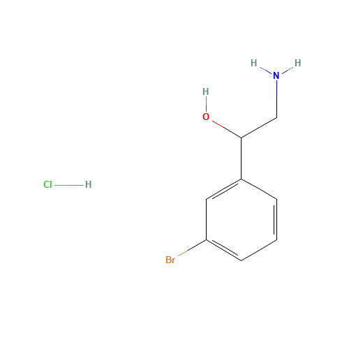 2-amino-1-(3-bromophenyl)ethanol;hydrochloride (CAS: 14615-28-2) - Related Chemical Product
