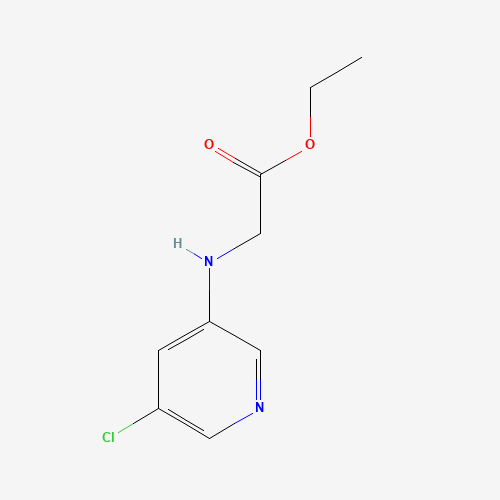 ethyl 2-[(5-chloropyridin-3-yl)amino]acetate (CAS: 342603-16-1) - Related Chemical Product