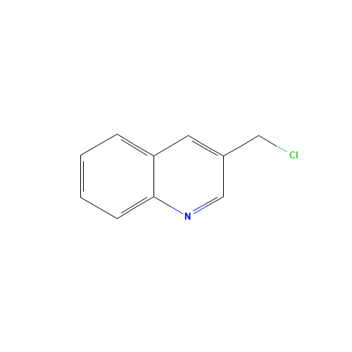 3-(chloromethyl)quinoline (CAS: 104325-51-1) - Chemical Structure and Molecular Formula 