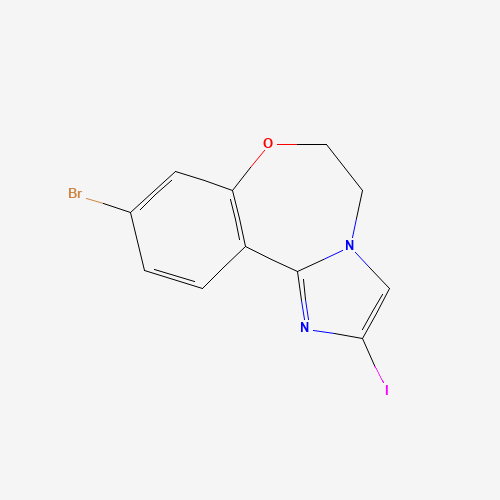 9-bromo-2-iodo-5,6-dihydroimidazo[1,2-d][1,4]benzoxazepine (CAS: 1282516-69-1) - Related Chemical Product