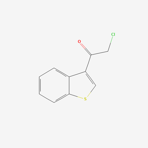 1-(1-benzothiophen-3-yl)-2-chloroethanone (CAS: 26167-44-2) - Chemical Structure and Molecular Formula 