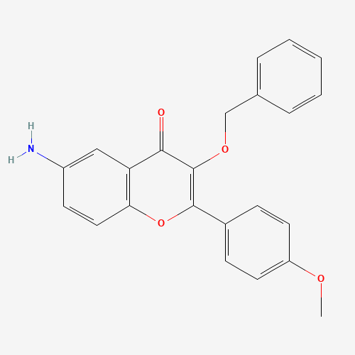 6-amino-2-(4-methoxyphenyl)-3-phenylmethoxychromen-4-one (CAS: 1187016-70-1) - Related Chemical Product