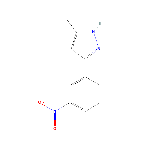 5-methyl-3-(4-methyl-3-nitrophenyl)-1H-pyrazole (CAS: 1273550-48-3) - Related Chemical Product