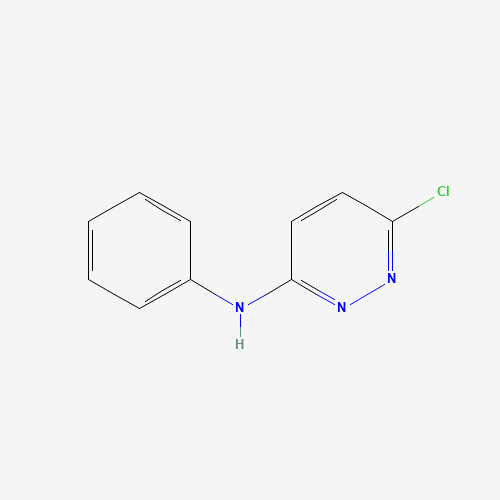 6-chloro-N-phenylpyridazin-3-amine (CAS: 1014-78-4) - Chemical Structure and Molecular Formula 