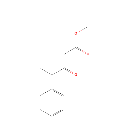 ethyl 3-oxo-4-phenylpentanoate (CAS: 188396-20-5) - Chemical Structure and Molecular Formula 