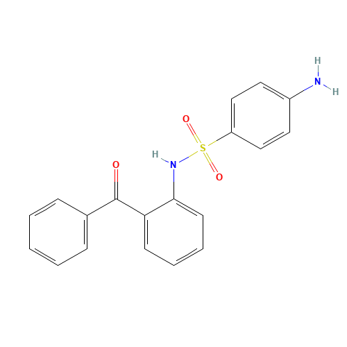 4-amino-N-(2-benzoylphenyl)benzenesulfonamide (CAS: 827579-37-3) - Related Chemical Product