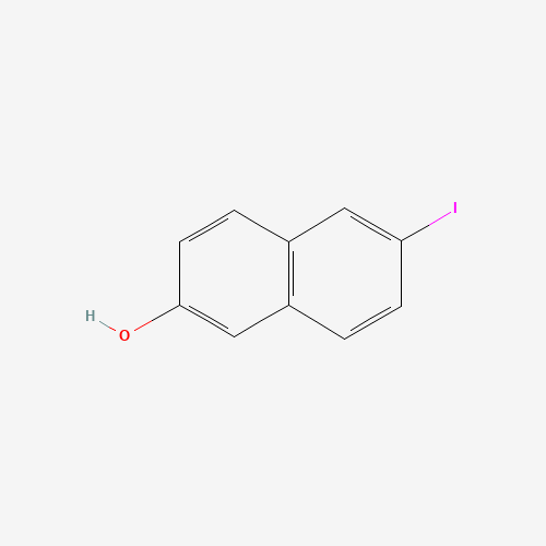 6-iodonaphthalen-2-ol (CAS: 97825-81-5) - Chemical Structure and Molecular Formula 