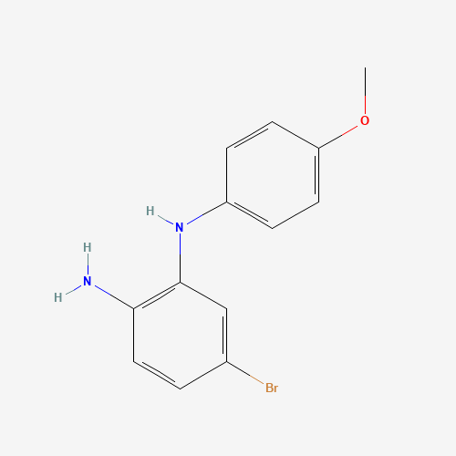 4-bromo-2-N-(4-methoxyphenyl)benzene-1,2-diamine (CAS: 1416336-77-0) - Related Chemical Product