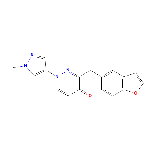 3-(1-benzofuran-5-ylmethyl)-1-(1-methylpyrazol-4-yl)pyridazin-4-one (CAS: 1314381-08-2) - Related Chemical Product