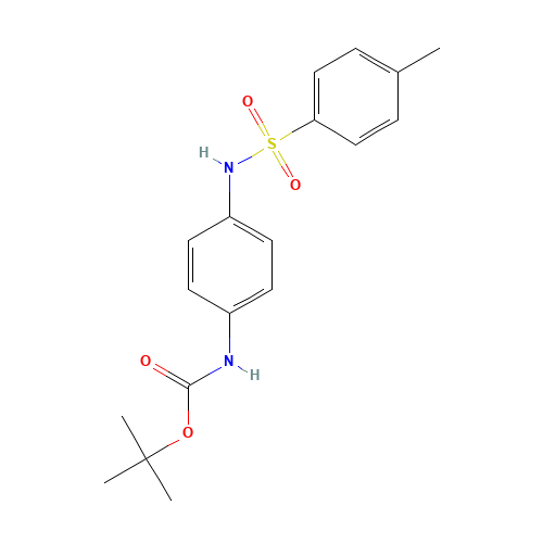tert-butyl N-[4-[(4-methylphenyl)sulfonylamino]phenyl]carbamate (CAS: 1305205-19-9) - Related Chemical Product