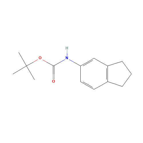 tert-butyl N-(2,3-dihydro-1H-inden-5-yl)carbamate (CAS: 695231-56-2) - Related Chemical Product