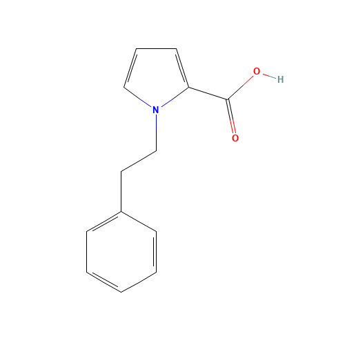1-(2-phenylethyl)pyrrole-2-carboxylic acid (CAS: 62541-29-1) - Related Chemical Product