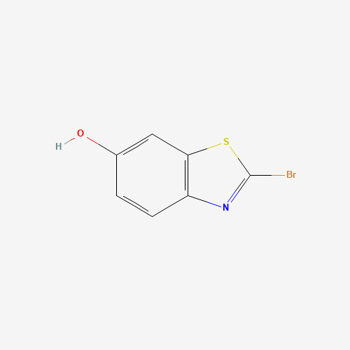 2-bromo-1,3-benzothiazol-6-ol (CAS: 808755-67-1) - Chemical Structure and Molecular Formula 