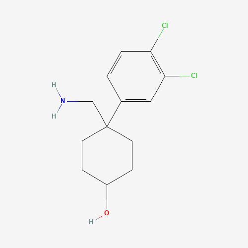 4-(aminomethyl)-4-(3,4-dichlorophenyl)cyclohexan-1-ol (CAS: 887978-44-1) - Related Chemical Product