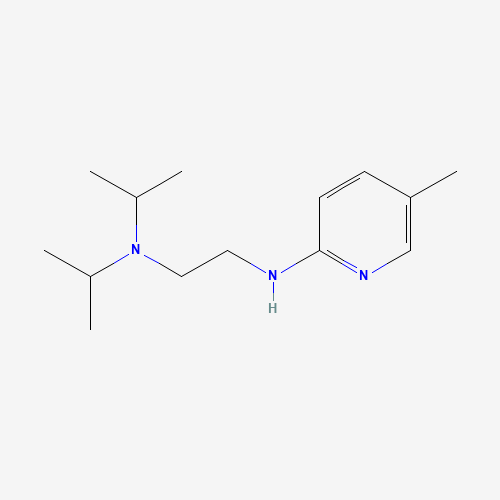 N-(5-methylpyridin-2-yl)-N',N'-di(propan-2-yl)ethane-1,2-diamine (CAS: 75308-61-1) - Related Chemical Product