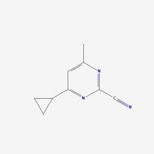 4-cyclopropyl-6-methylpyrimidine-2-carbonitrile (CAS: 1269429-28-8) - Related Chemical Product