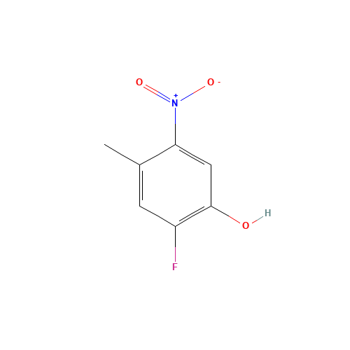 2-fluoro-4-methyl-5-nitrophenol (CAS: 110298-75-4) - Related Chemical Product
