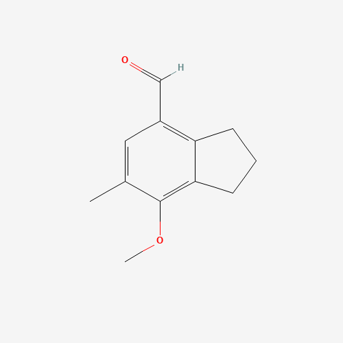 7-methoxy-6-methyl-2,3-dihydro-1H-indene-4-carbaldehyde (CAS: 1092553-16-6) - Related Chemical Product