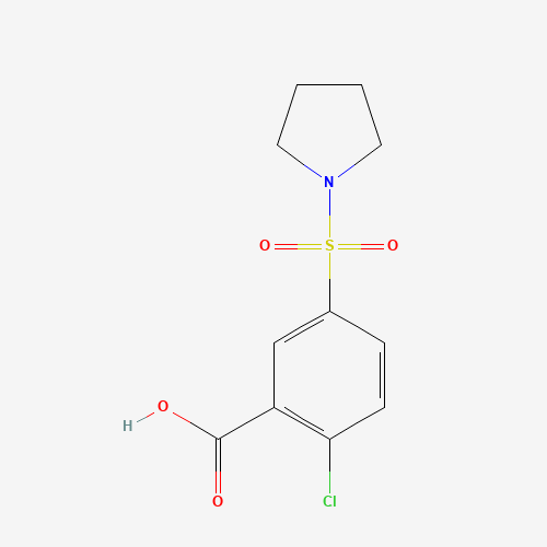 2-chloro-5-pyrrolidin-1-ylsulfonylbenzoic acid (CAS: 151104-21-1) - Related Chemical Product