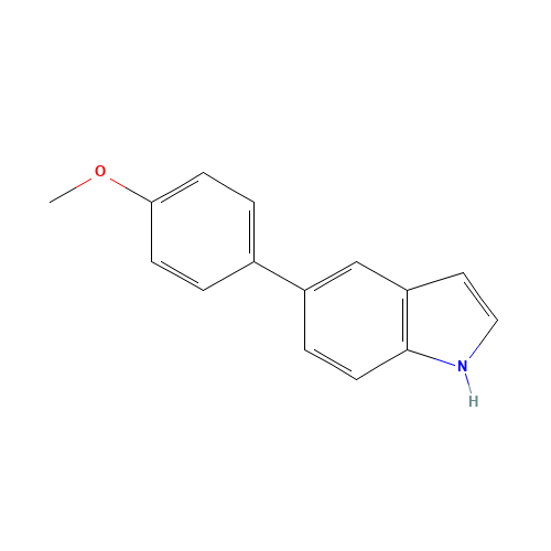 5-(4-methoxyphenyl)-1H-indole (CAS: 144104-46-1) - Related Chemical Product