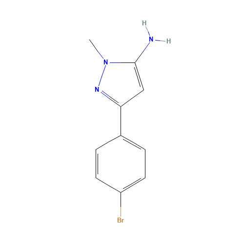 5-(4-bromophenyl)-2-methylpyrazol-3-amine (CAS: 126417-84-3) - Related Chemical Product
