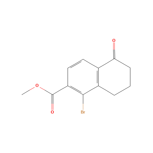 methyl 1-bromo-5-oxo-7,8-dihydro-6H-naphthalene-2-carboxylate (CAS: 1407500-78-0) - Related Chemical Product