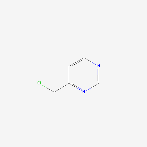 4-(chloromethyl)pyrimidine (CAS: 54198-81-1) - Chemical Structure and Molecular Formula 