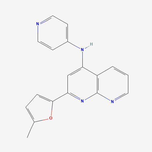 2-(5-methylfuran-2-yl)-N-pyridin-4-yl-1,8-naphthyridin-4-amine (CAS: 1330532-60-9) - Related Chemical Product