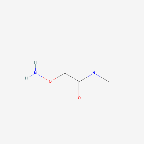 2-aminooxy-N,N-dimethylacetamide (CAS: 138224-86-9) - Chemical Structure and Molecular Formula 