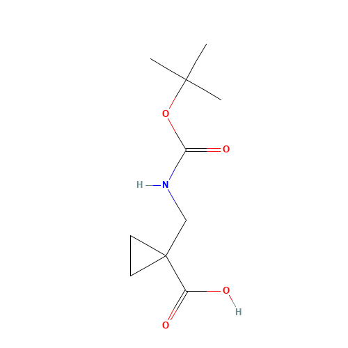 1-[[(2-methylpropan-2-yl)oxycarbonylamino]methyl]cyclopropane-1-carboxylic acid (CAS: 204376-48-7) - Related Chemical Product