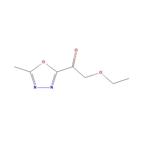 2-ethoxy-1-(5-methyl-1,3,4-oxadiazol-2-yl)ethanone (CAS: 1315332-56-9) - Related Chemical Product
