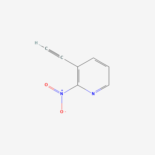 3-ethynyl-2-nitropyridine (CAS: 1044038-50-7) - Chemical Structure and Molecular Formula 