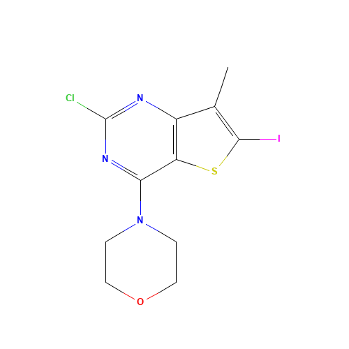 4-(2-chloro-6-iodo-7-methylthieno[3,2-d]pyrimidin-4-yl)morpholine (CAS: 956388-01-5) - Related Chemical Product