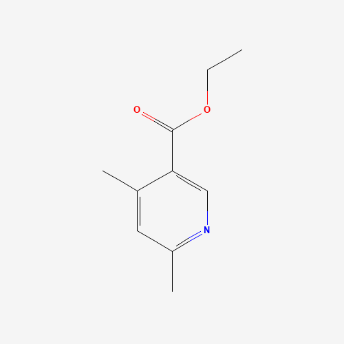 ethyl 4,6-dimethylpyridine-3-carboxylate (CAS: 46174-51-0) - Chemical Structure and Molecular Formula 