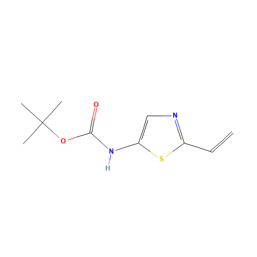 tert-butyl N-(2-ethenyl-1,3-thiazol-5-yl)carbamate (CAS: 1094070-78-6) - Related Chemical Product