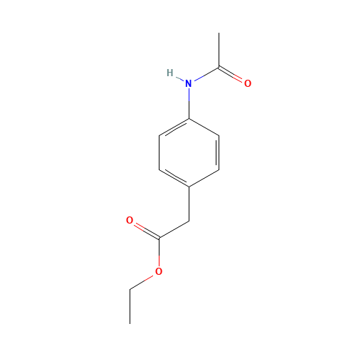 ethyl 2-(4-acetamidophenyl)acetate (CAS: 13475-17-7) - Related Chemical Product