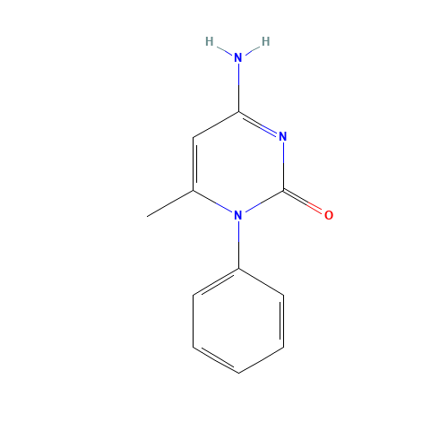 4-amino-6-methyl-1-phenylpyrimidin-2-one (CAS: 39807-06-2) - Related Chemical Product