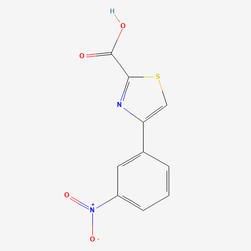 4-(3-nitrophenyl)-1,3-thiazole-2-carboxylic acid (CAS: 185245-05-0) - Related Chemical Product