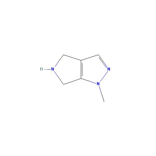 1-methyl-5,6-dihydro-4H-pyrrolo[3,4-c]pyrazole (CAS: 762233-62-5) - Related Chemical Product