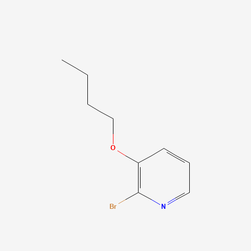 2-bromo-3-butoxypyridine (CAS: 936033-56-6) - Chemical Structure and Molecular Formula 