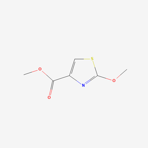 methyl 2-methoxy-1,3-thiazole-4-carboxylate (CAS: 106331-73-1) - Chemical Structure and Molecular Formula 