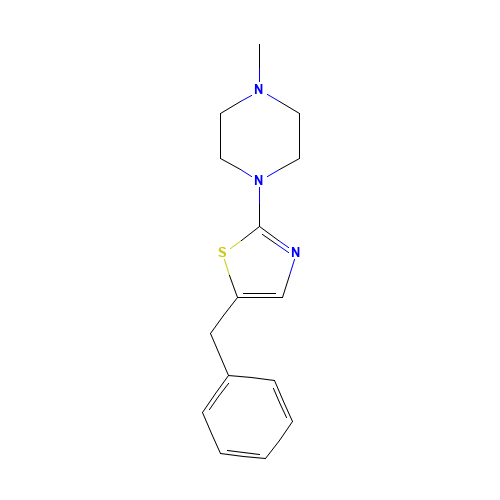 5-benzyl-2-(4-methylpiperazin-1-yl)-1,3-thiazole (CAS: 768323-51-9) - Related Chemical Product