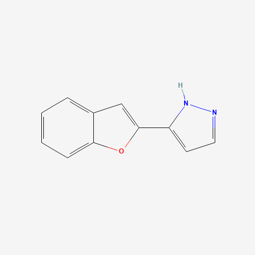 5-(1-benzofuran-2-yl)-1H-pyrazole (CAS: 666728-39-8) - Related Chemical Product