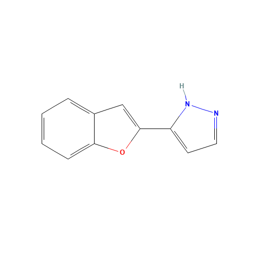 5-(1-benzofuran-2-yl)-1H-pyrazole (CAS: 666728-39-8) - Related Chemical Product