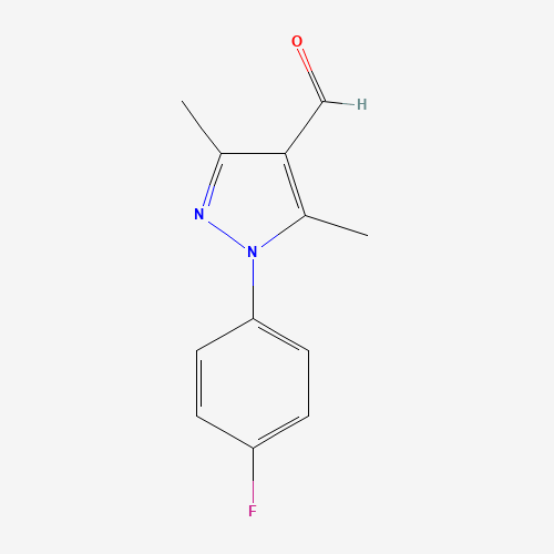 1-(4-fluorophenyl)-3,5-dimethylpyrazole-4-carbaldehyde (CAS: 890626-54-7) - Related Chemical Product