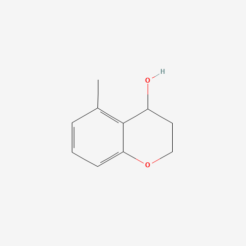 5-methyl-3,4-dihydro-2H-chromen-4-ol (CAS: 197908-31-9) - Chemical Structure and Molecular Formula 