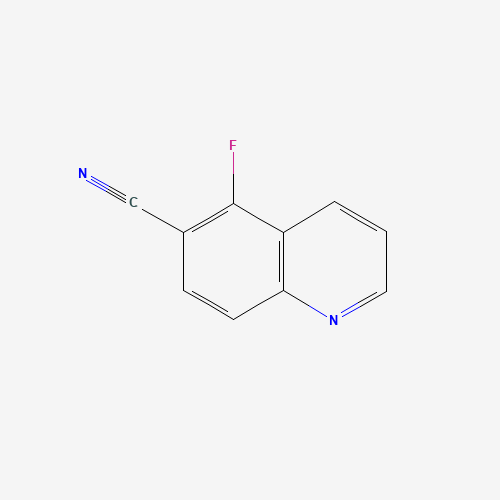 5-fluoroquinoline-6-carbonitrile (CAS: 1313726-97-4) - Chemical Structure and Molecular Formula 