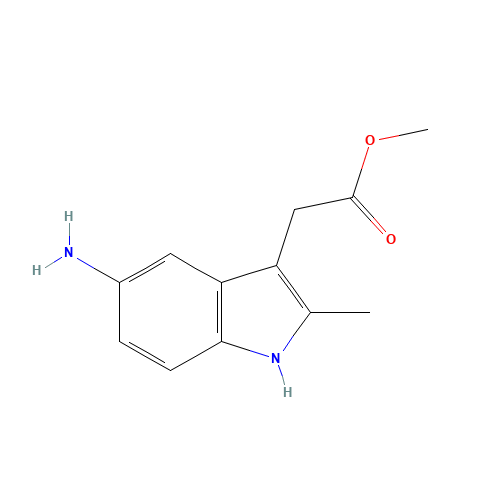 methyl 2-(5-amino-2-methyl-1H-indol-3-yl)acetate (CAS: 1601-24-7) - Related Chemical Product