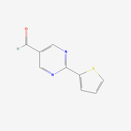 2-thiophen-2-ylpyrimidine-5-carbaldehyde (CAS: 921939-12-0) - Related Chemical Product